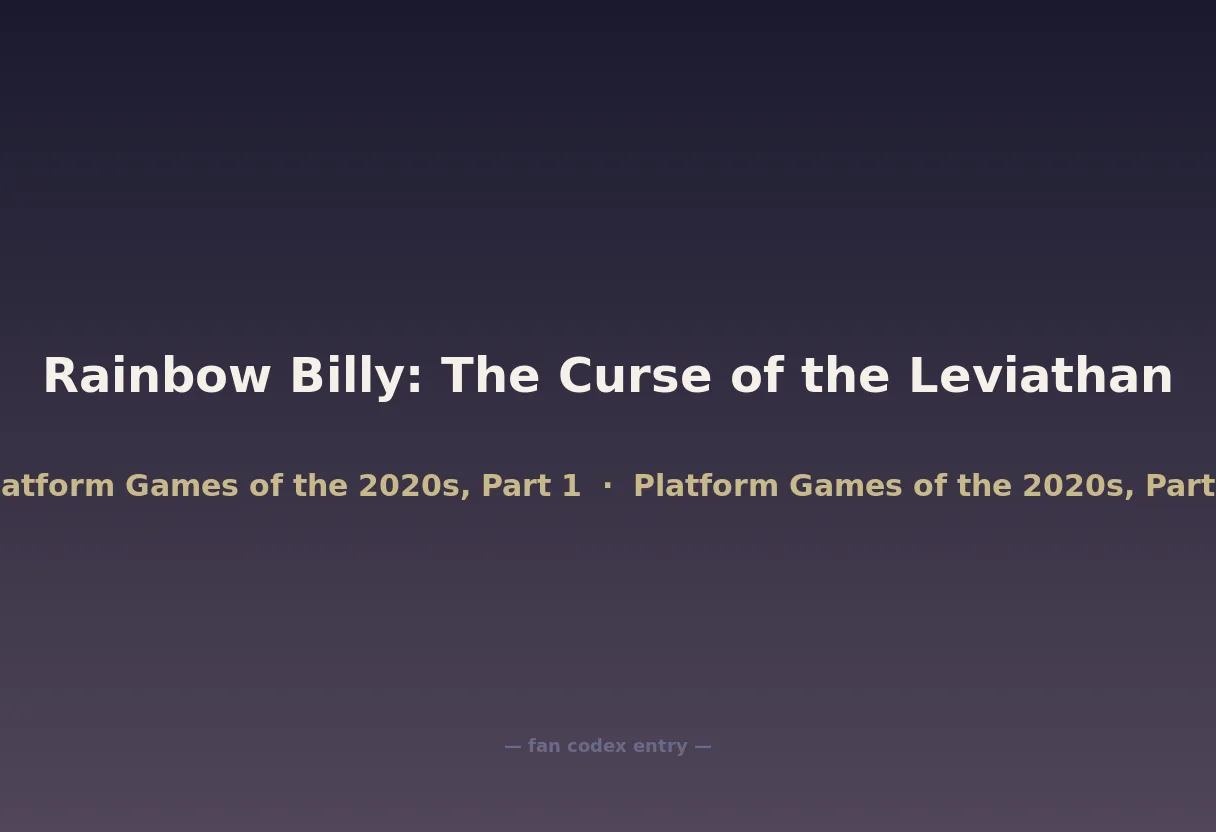Rainbow Billy: The Curse of the Leviathan