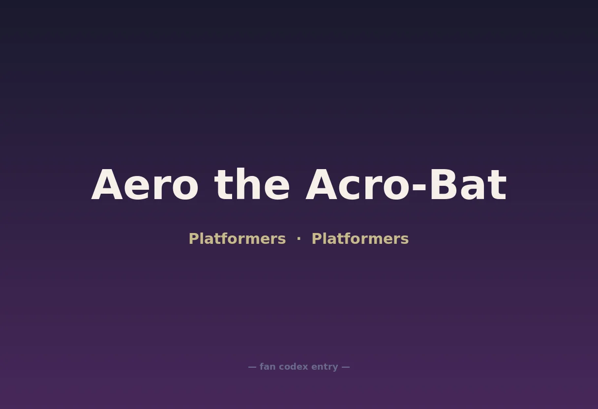 Aero the Acro-Bat