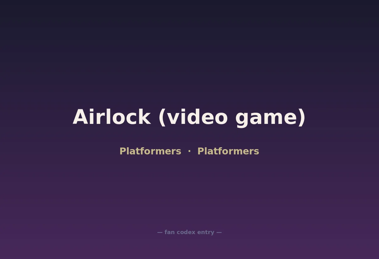 Airlock (video game)