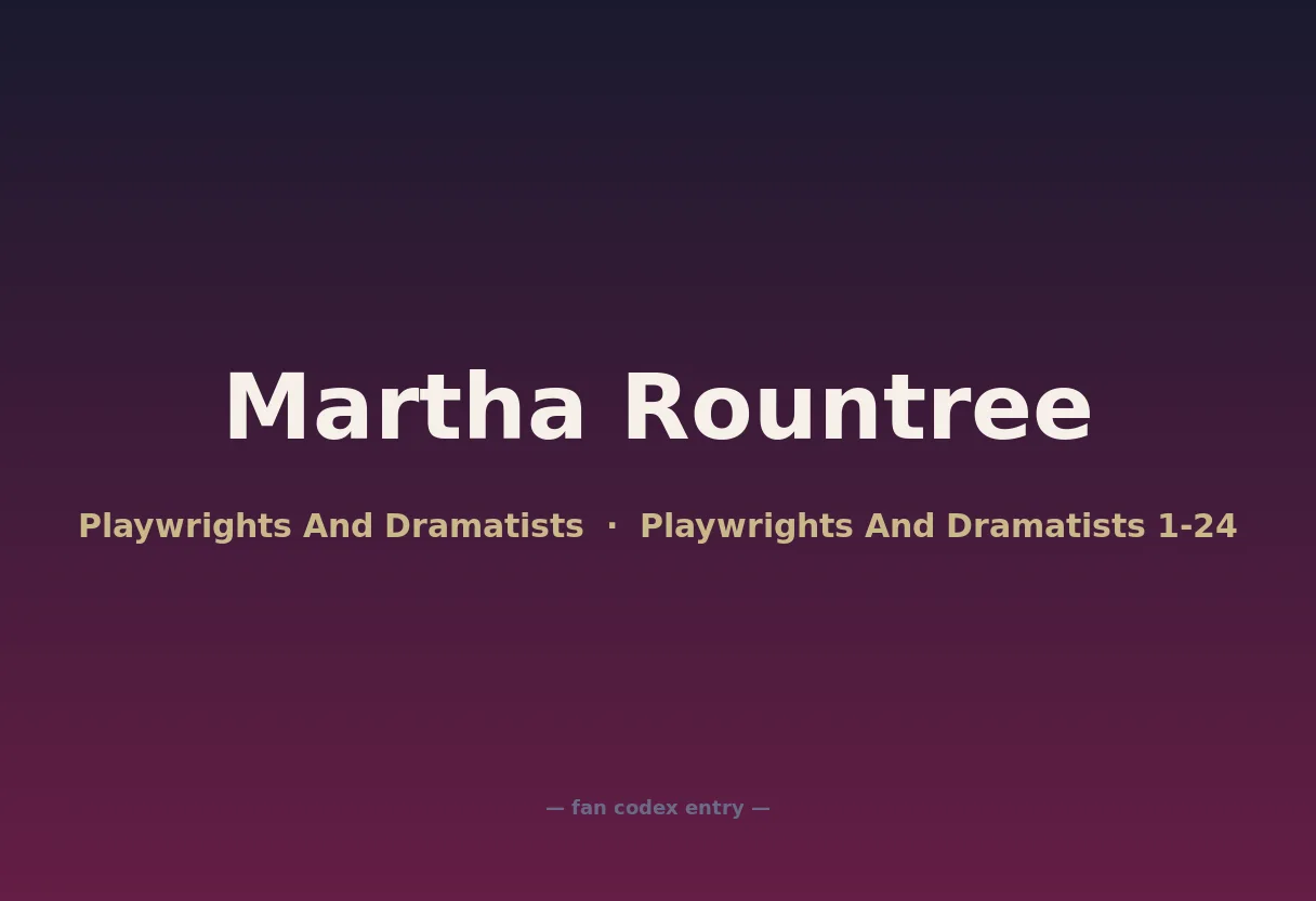 Martha Rountree