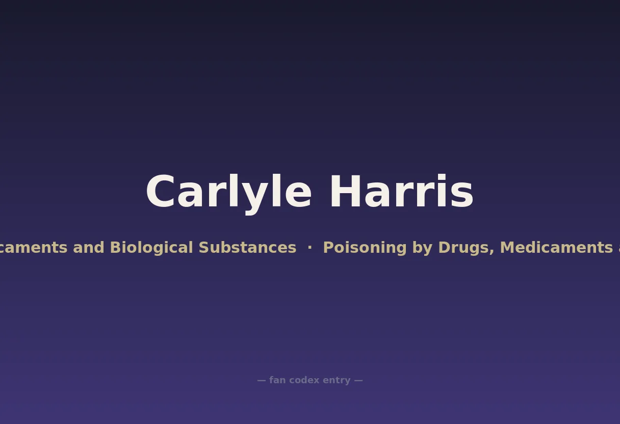 Carlyle Harris