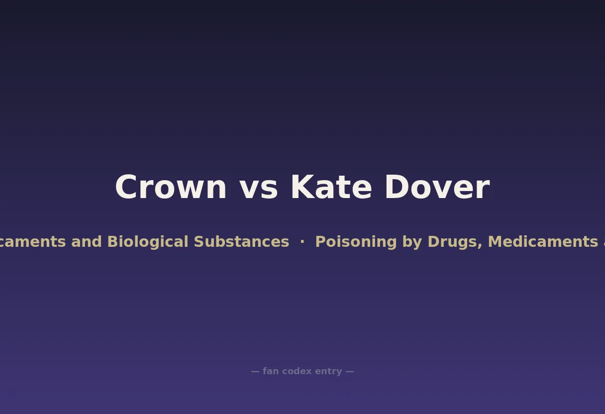 Crown vs Kate Dover
