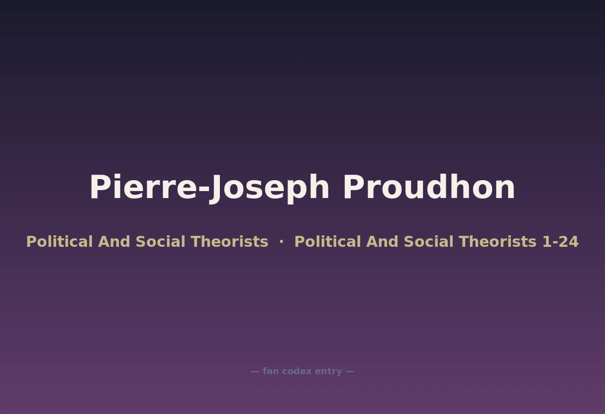 Pierre-Joseph Proudhon