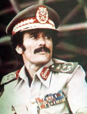 Ali Abdullah Saleh, president of the Yemen Arab Republic