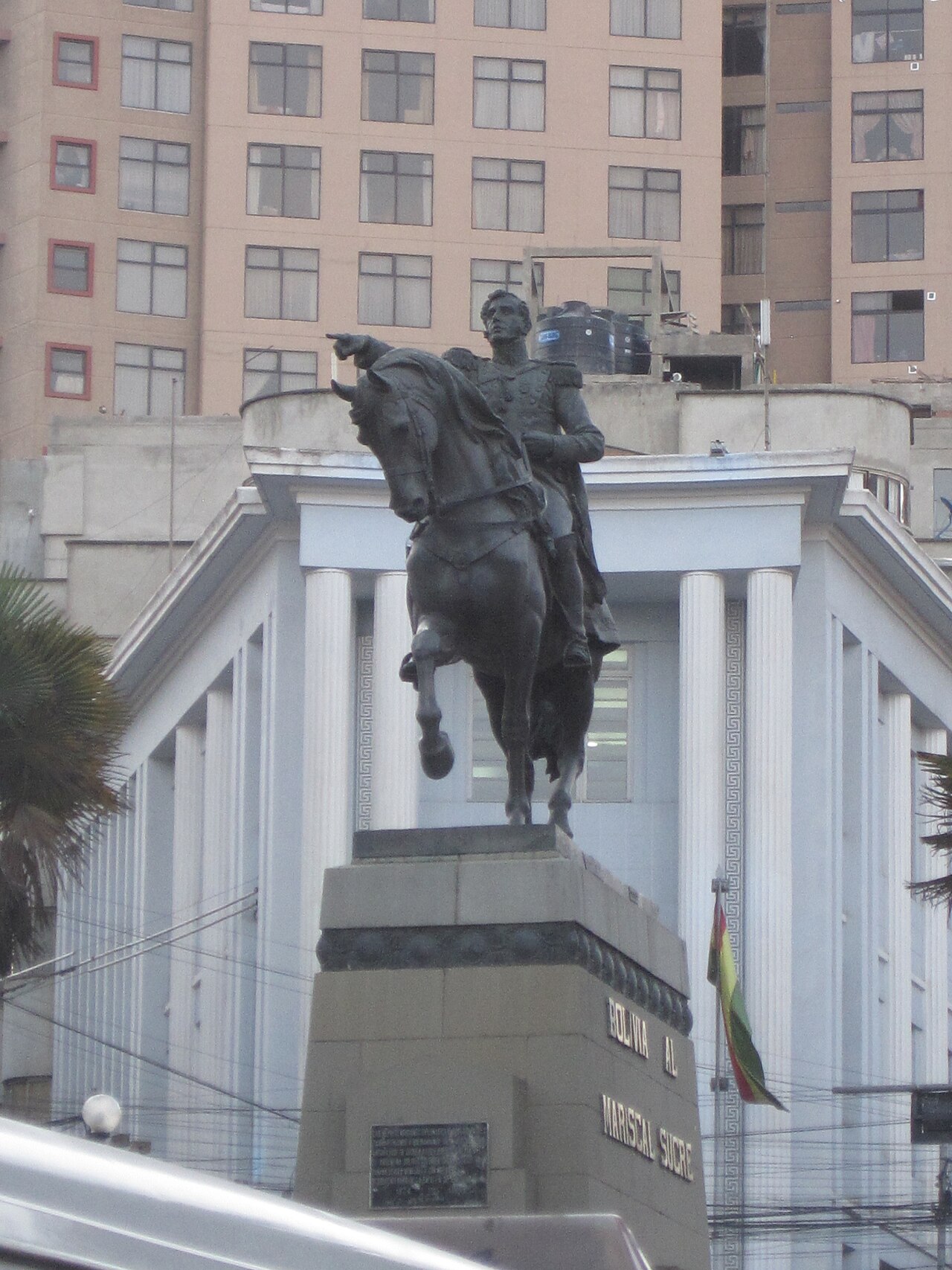 Antonio José de Sucre, La Paz, Bolivia