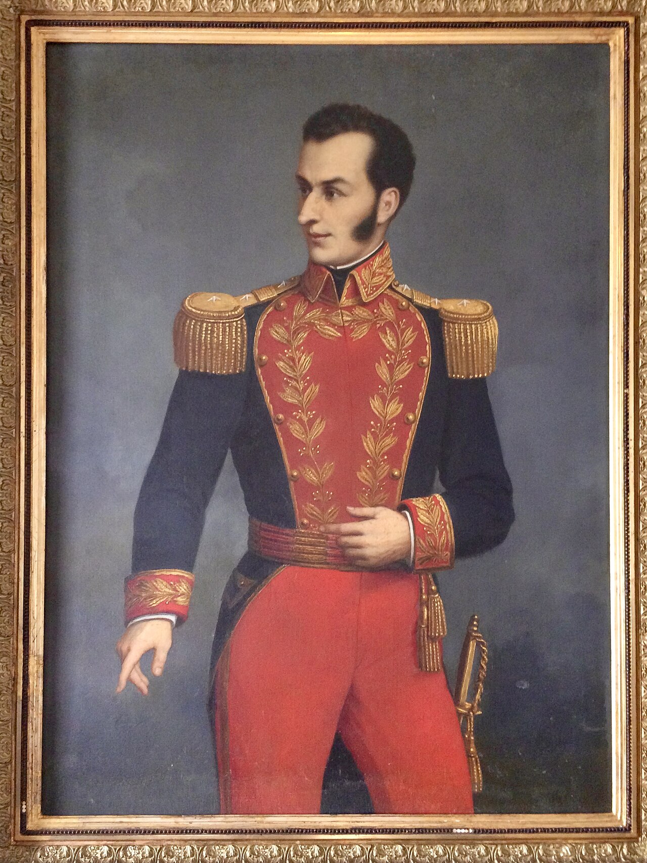 Antonio José de Sucre, anónimo, s. XIX. Museo Casa de Sucre, Quito