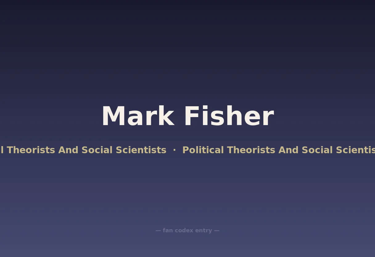 Mark Fisher