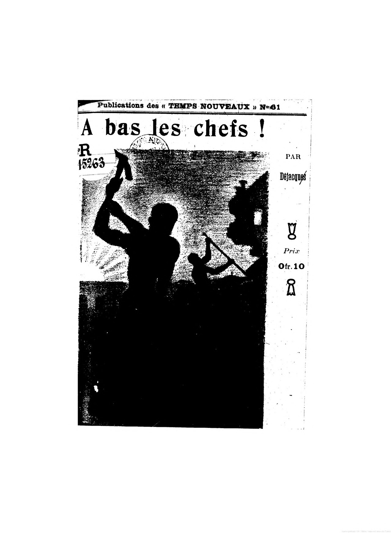 Déjacque - À bas les chefs !