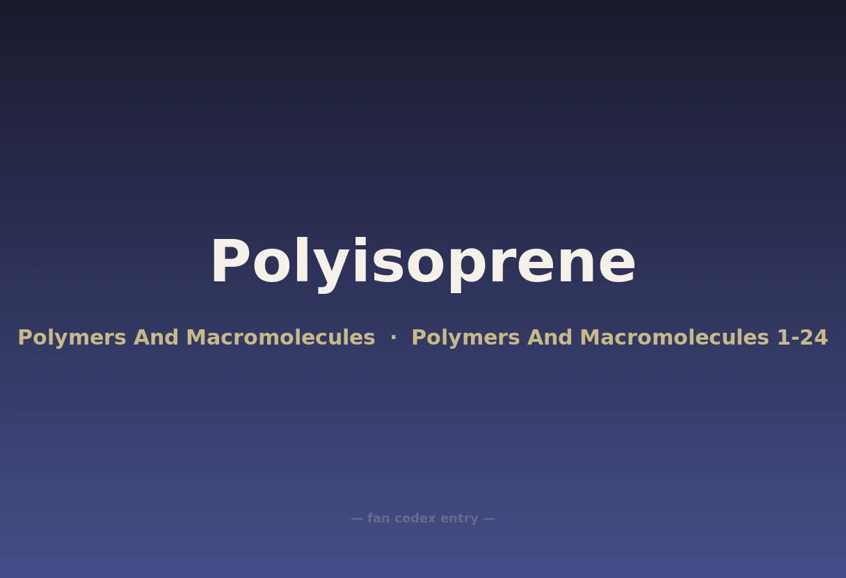 Polyisoprene