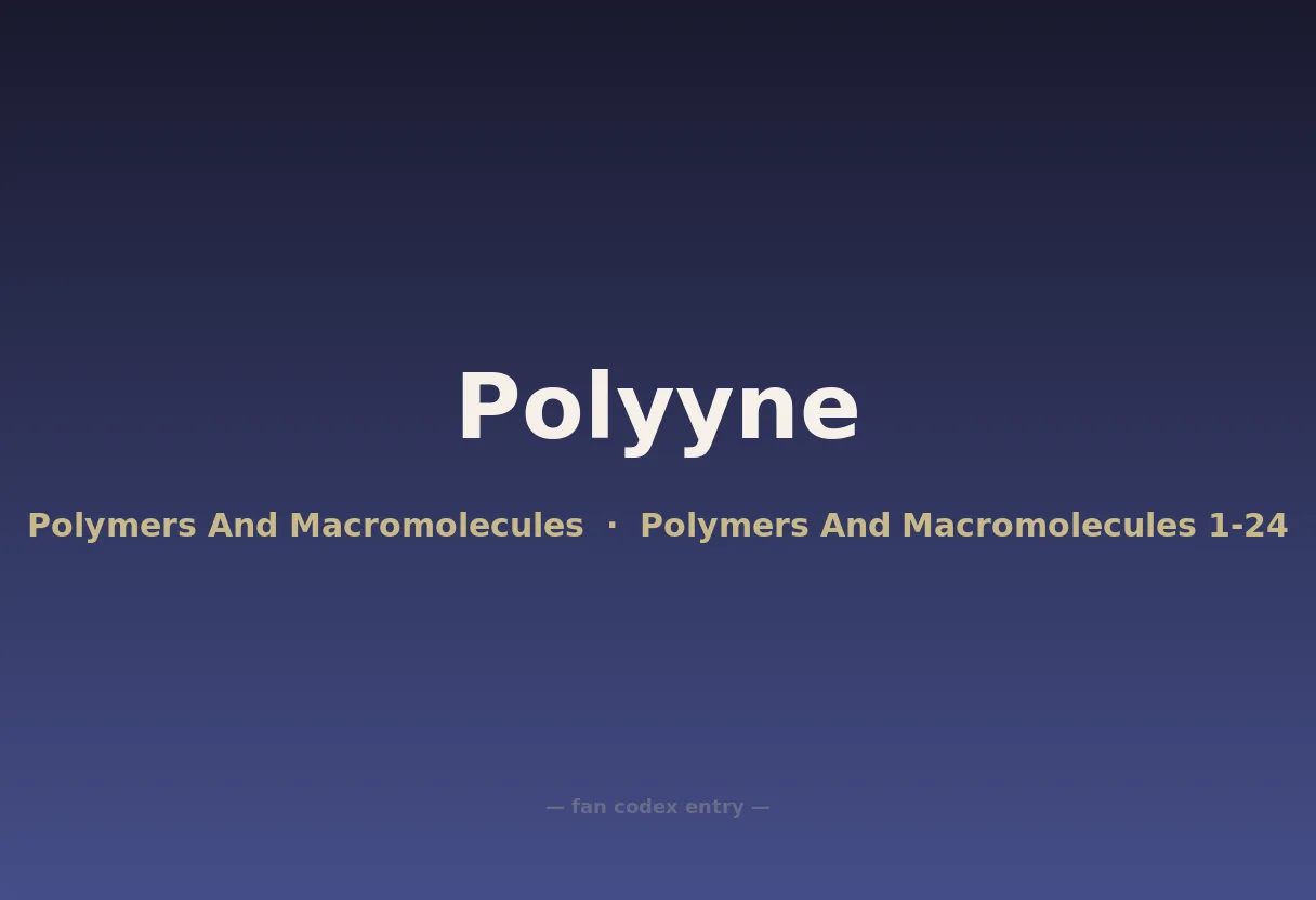 Polyyne