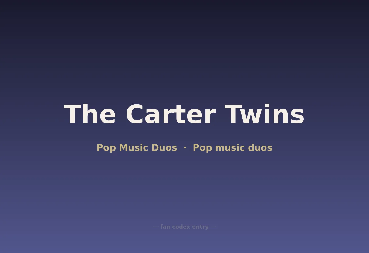 The Carter Twins