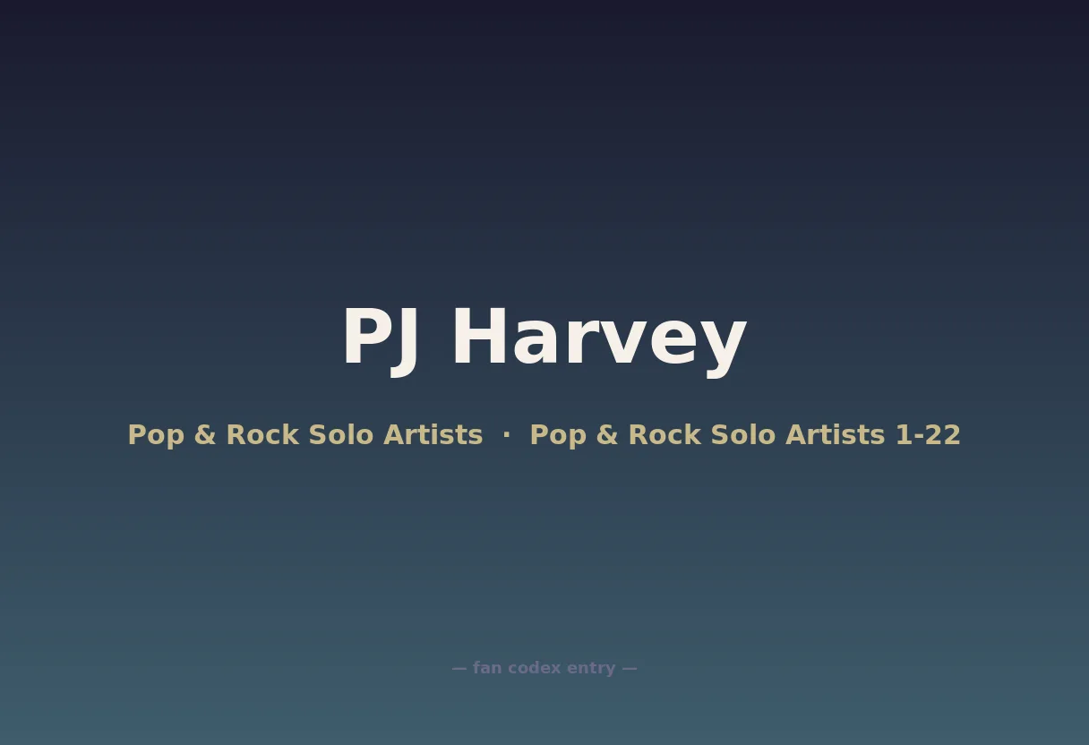 PJ Harvey