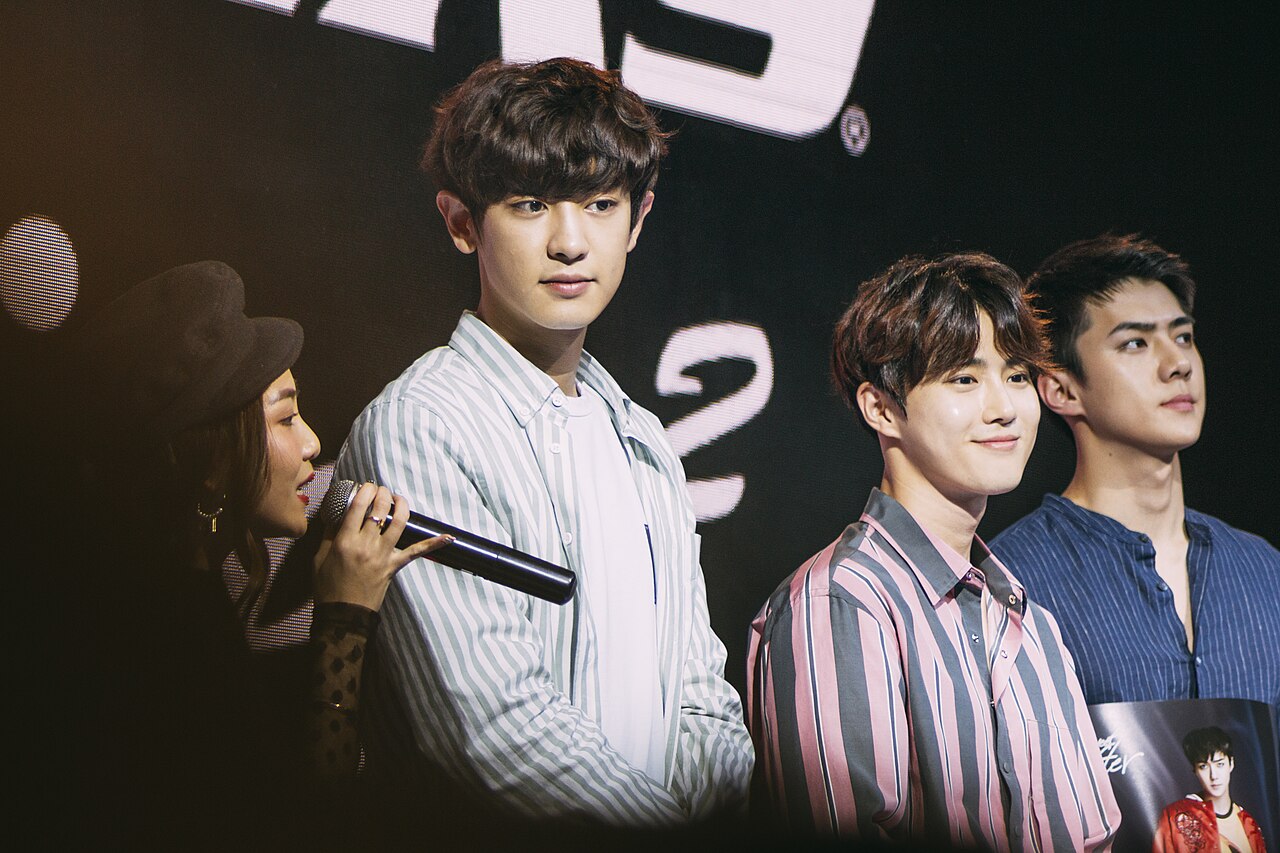 EXO Chanyeol, Suho & Sehun