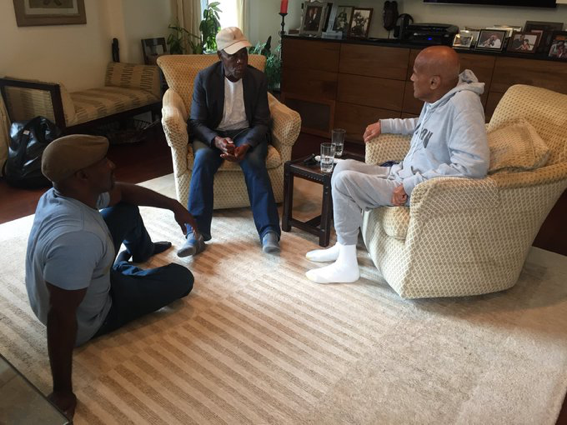 At The Feet of the Elders - Bryonn Bain with Harry Belafonte and Danny Glover