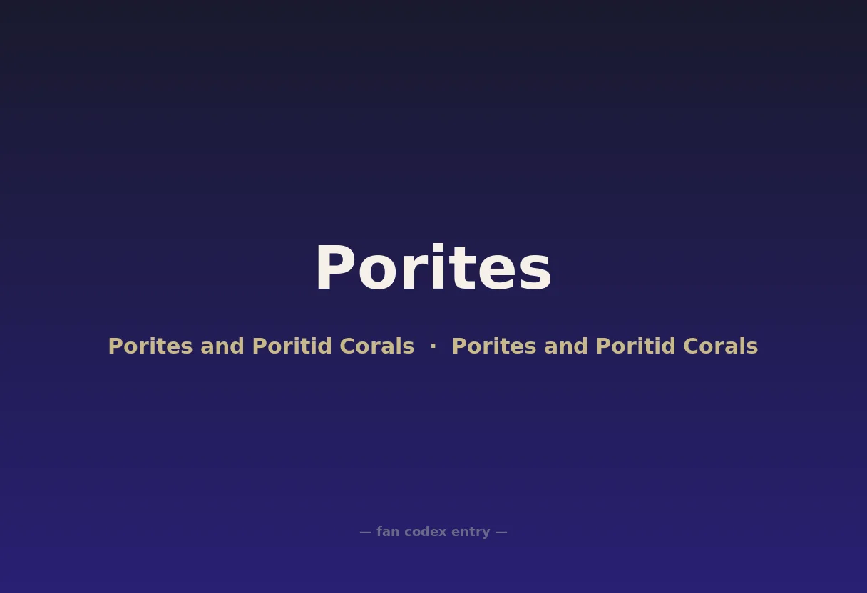 Porites