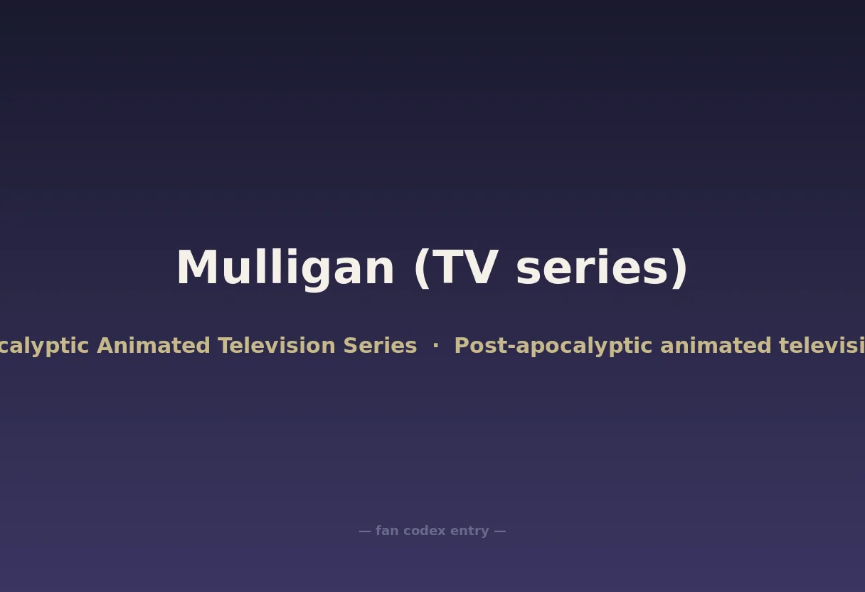 Mulligan (TV series)