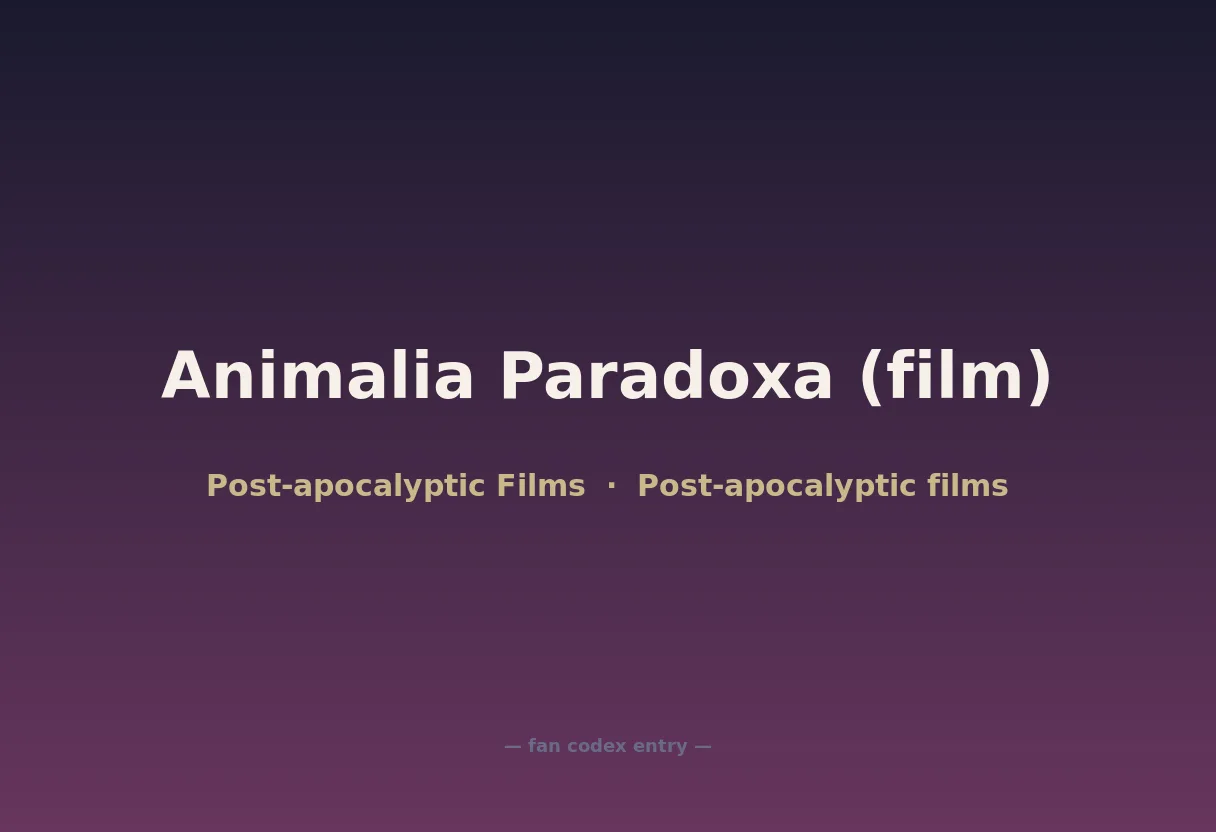Animalia Paradoxa (film)