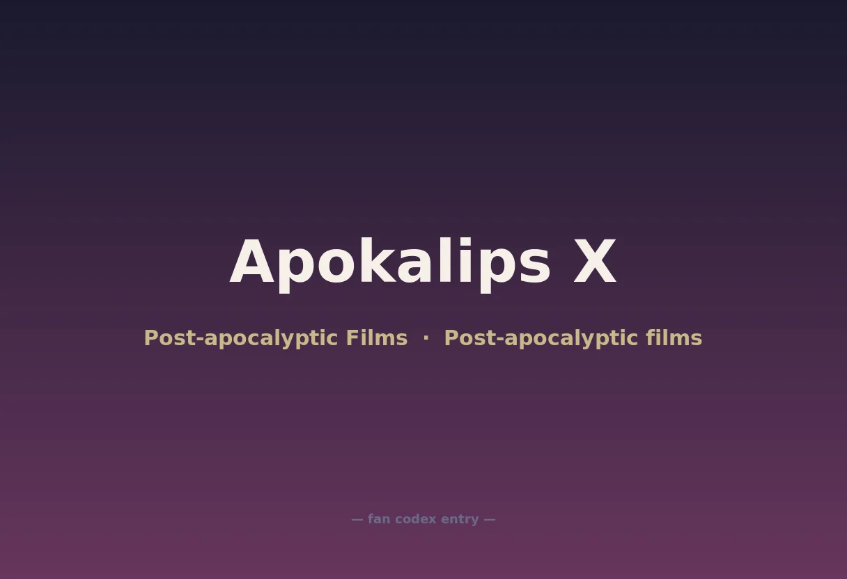 Apokalips X