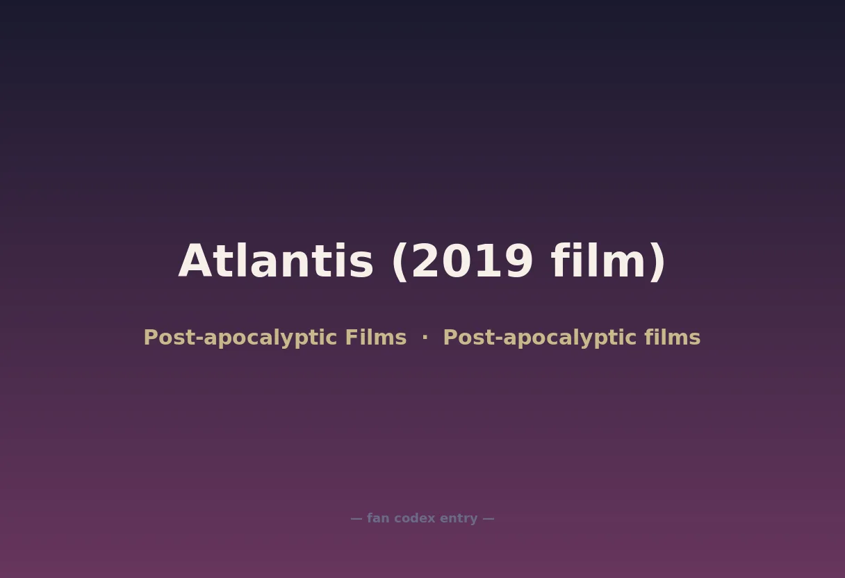 Atlantis (2019 film)