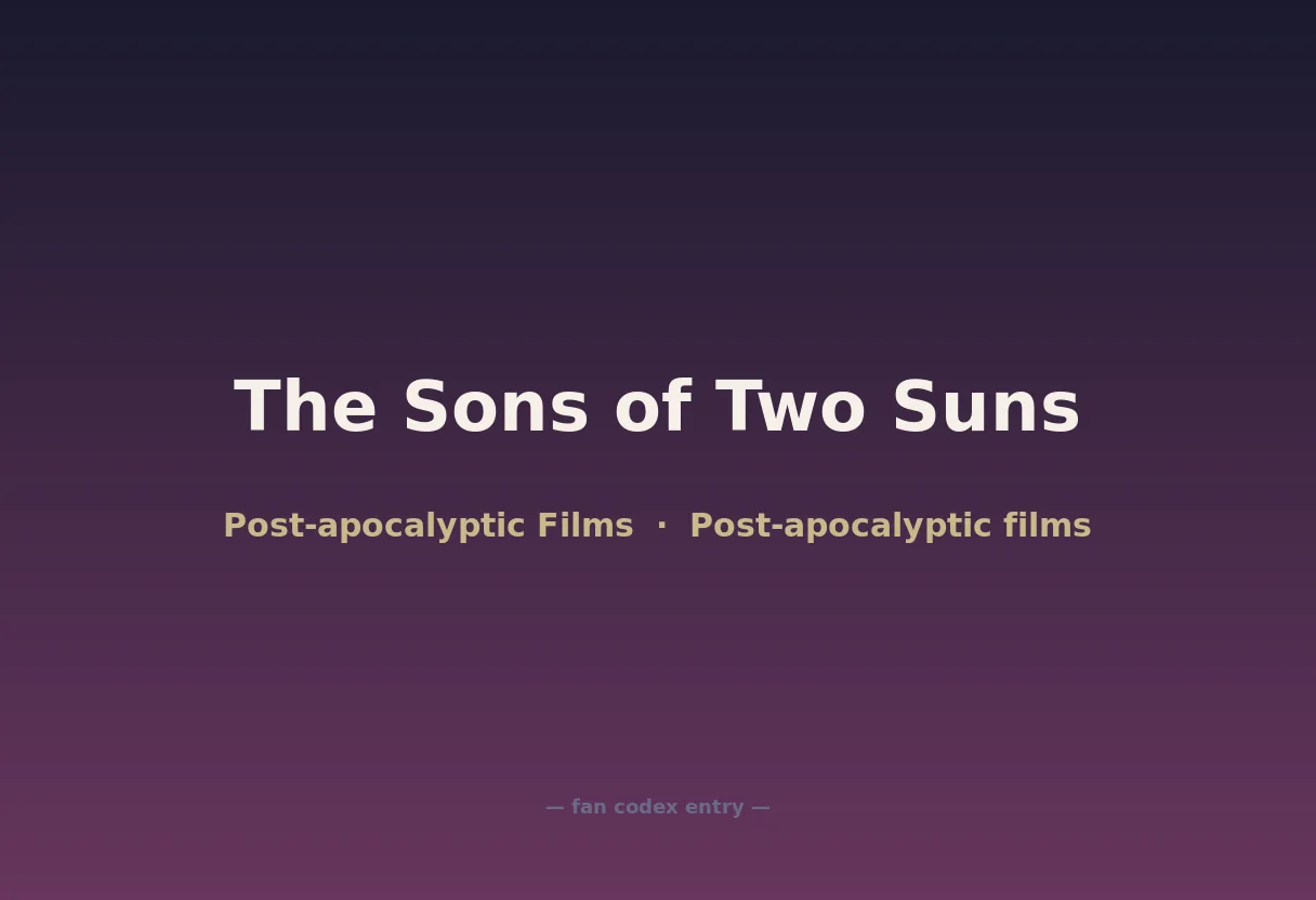 The Sons of Two Suns