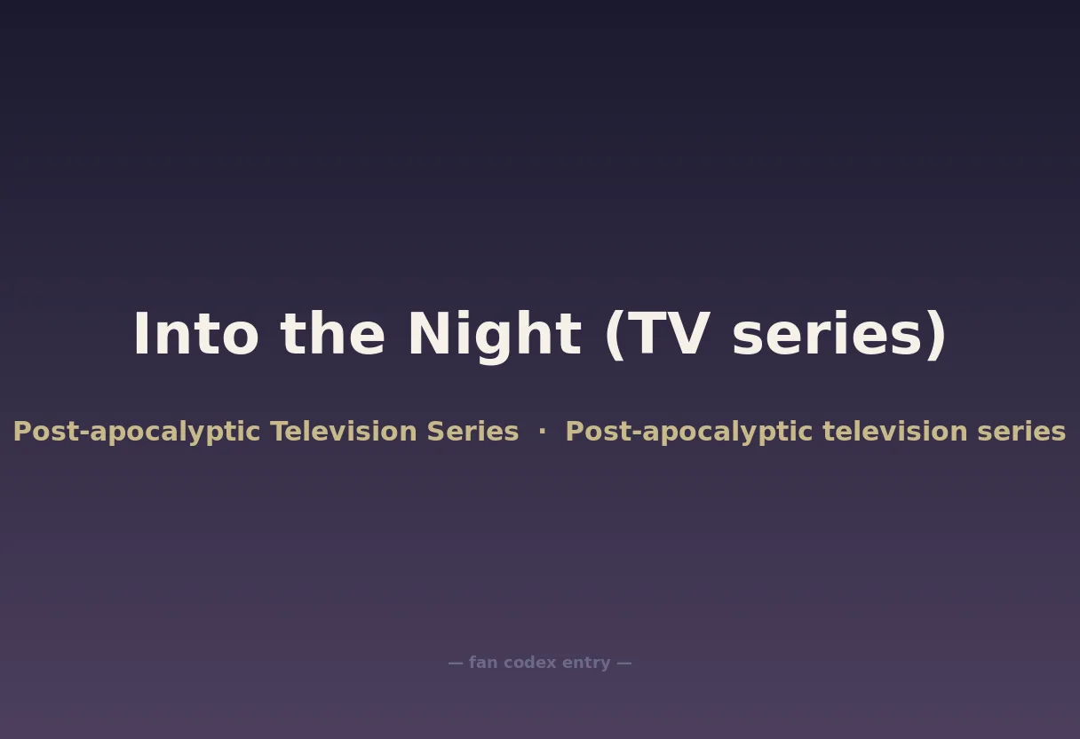 Into the Night (TV series)