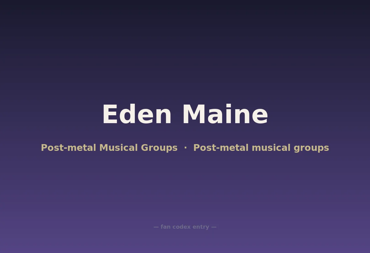 Eden Maine