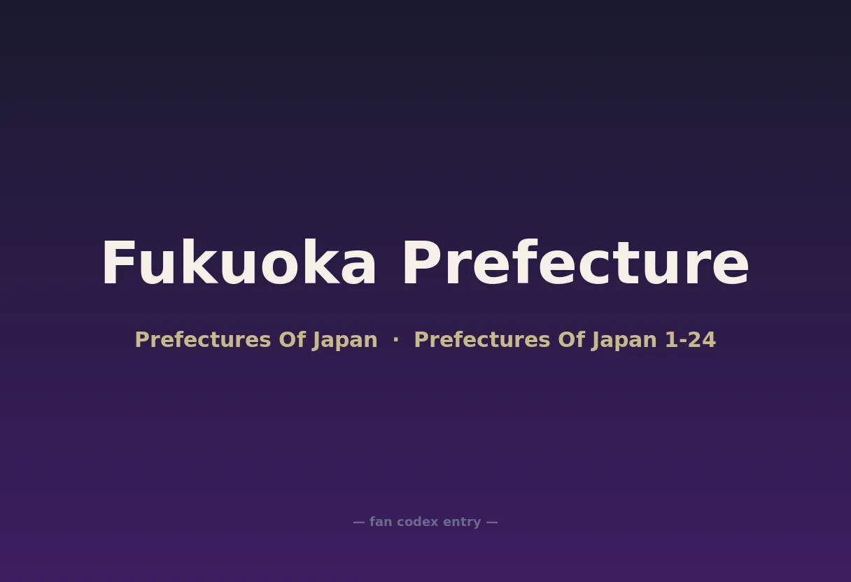 Fukuoka Prefecture