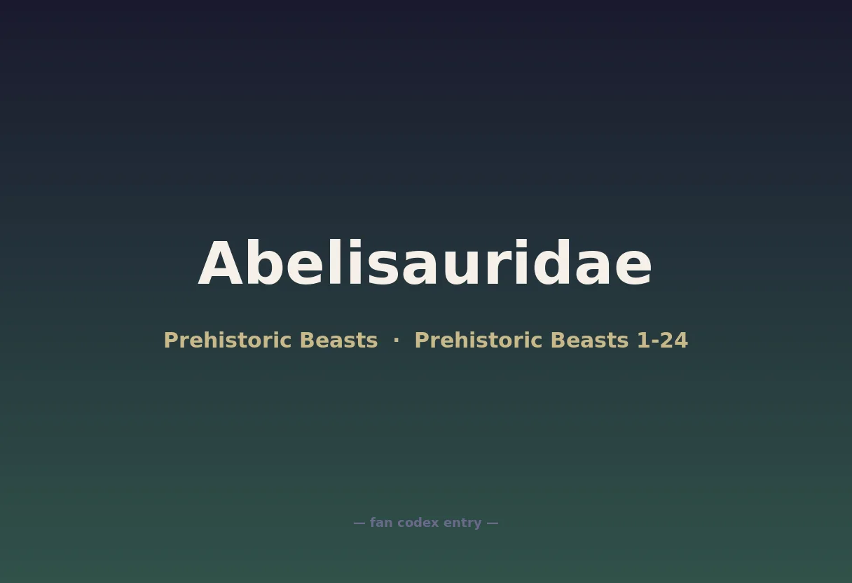 Abelisauridae