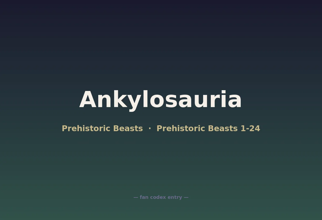 Ankylosauria