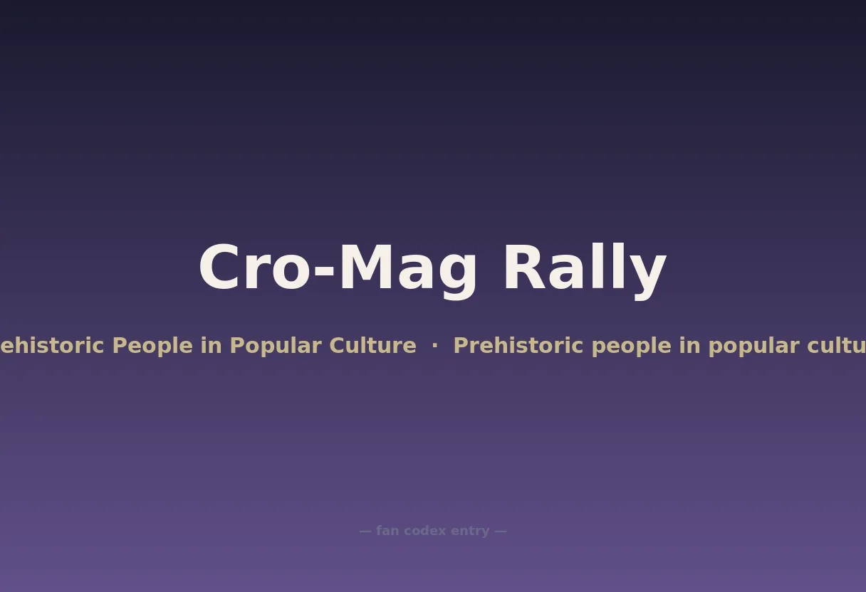 Cro-Mag Rally