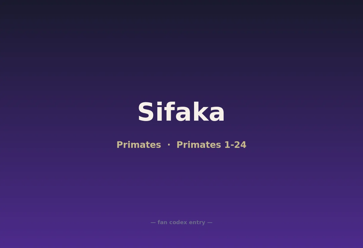 Sifaka