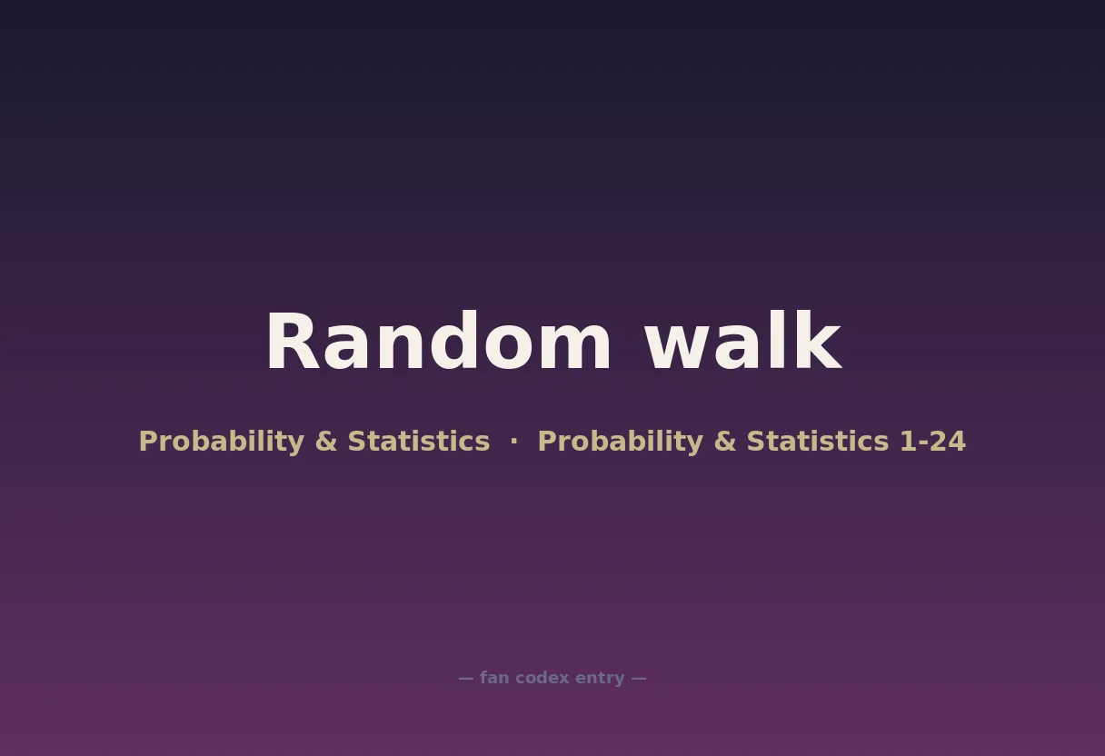Random walk