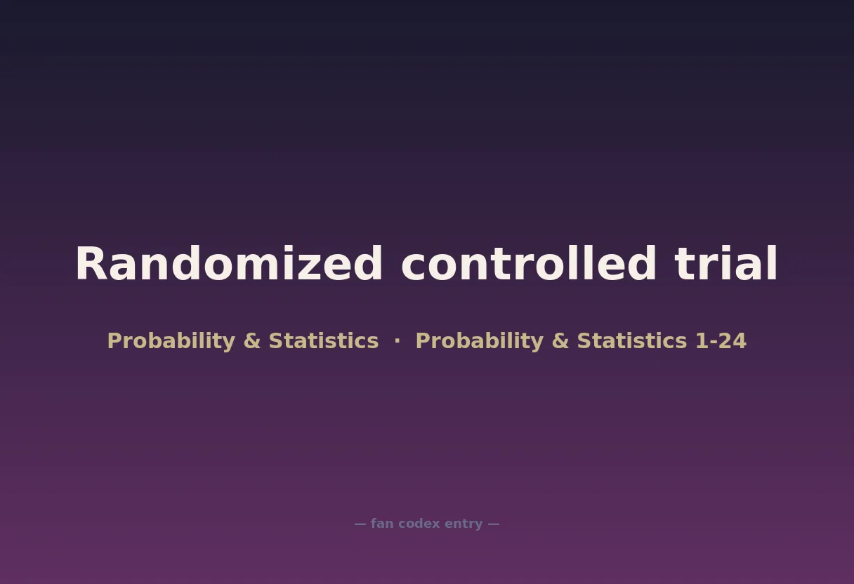 Randomized controlled trial