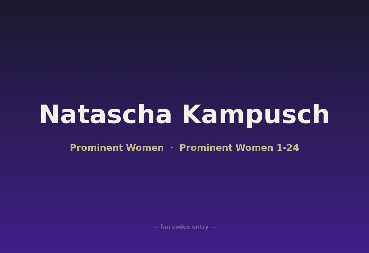 Natascha Kampusch