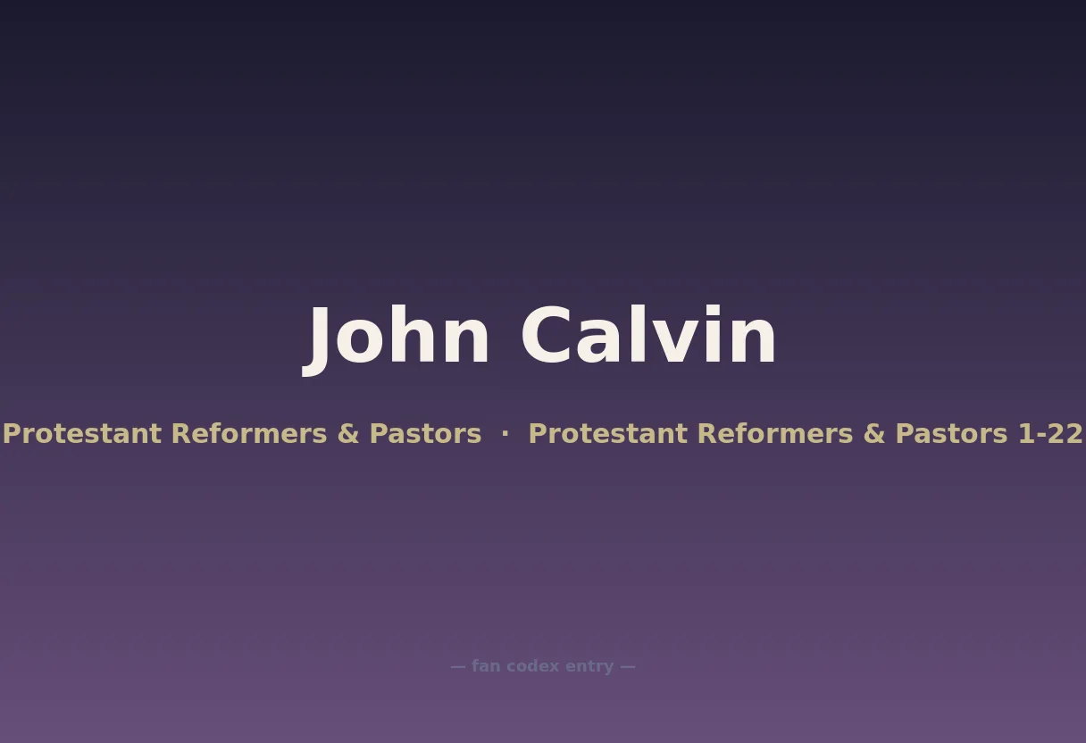 John Calvin