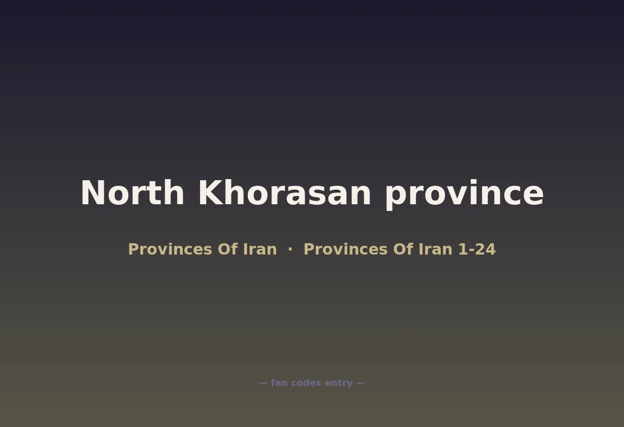 North Khorasan province