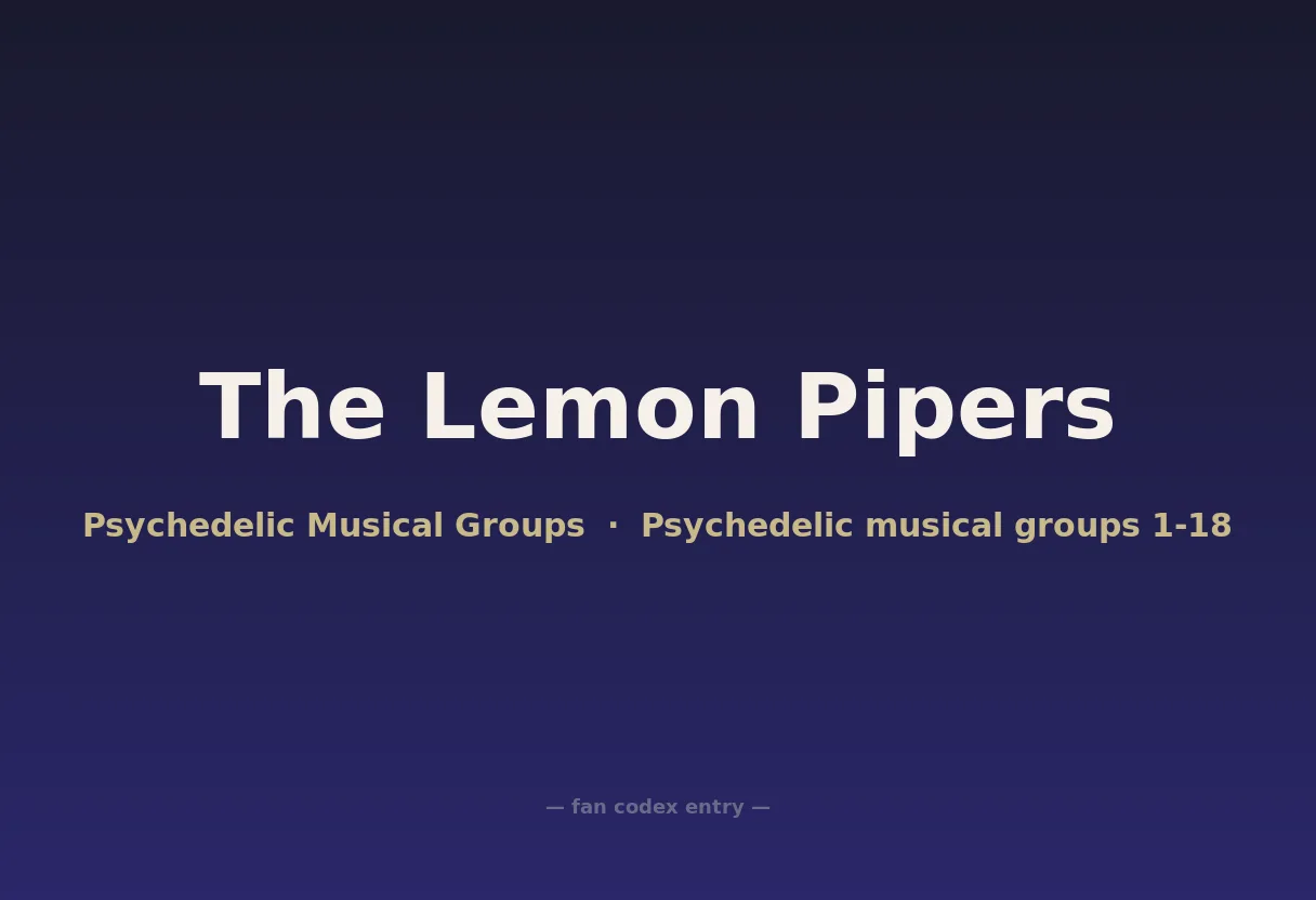 The Lemon Pipers