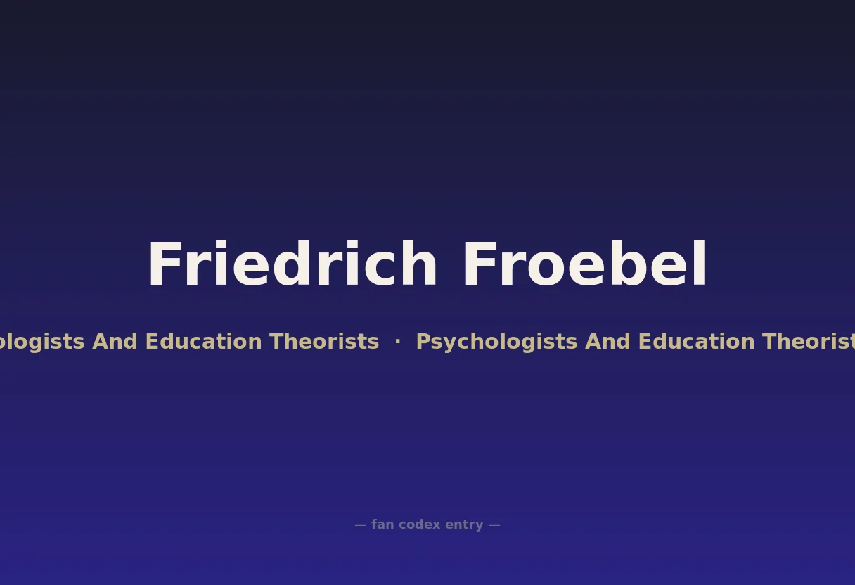Friedrich Froebel