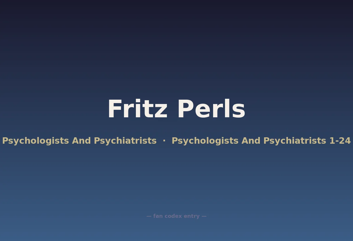 Fritz Perls