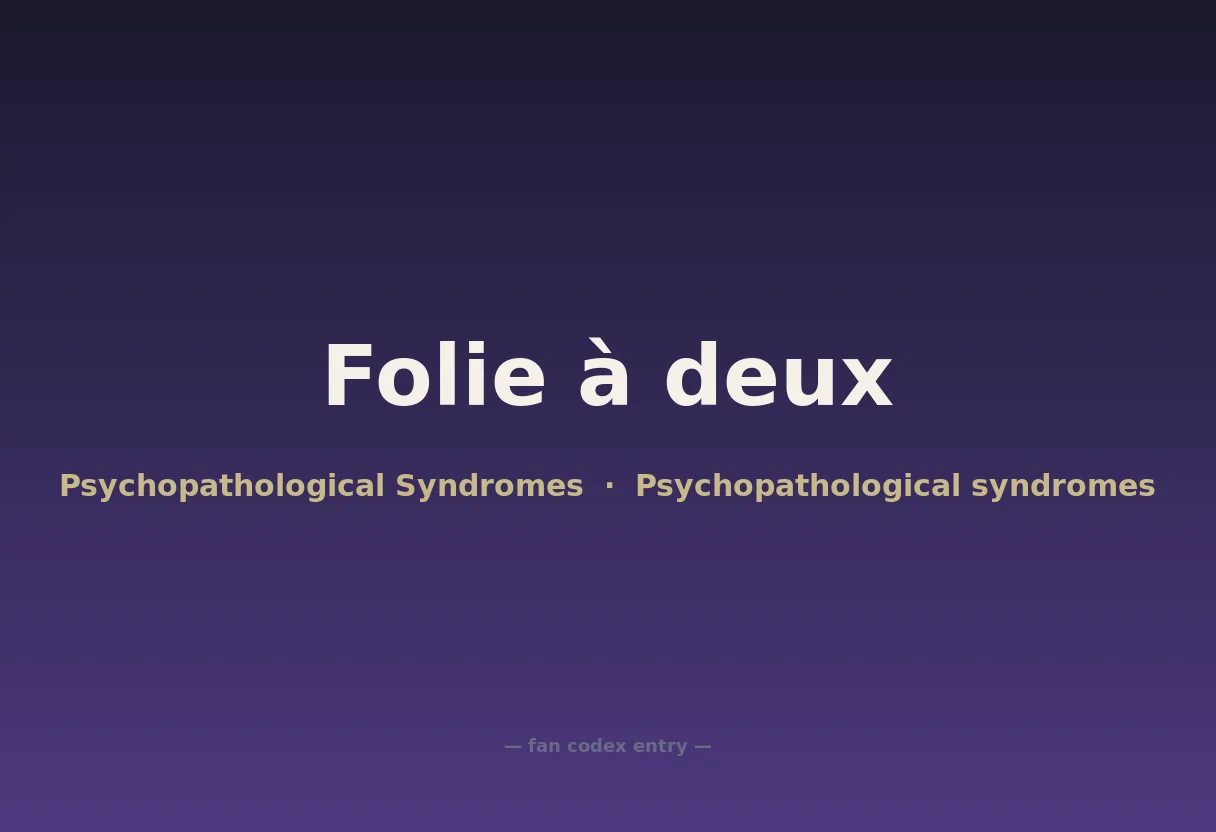 Folie à deux