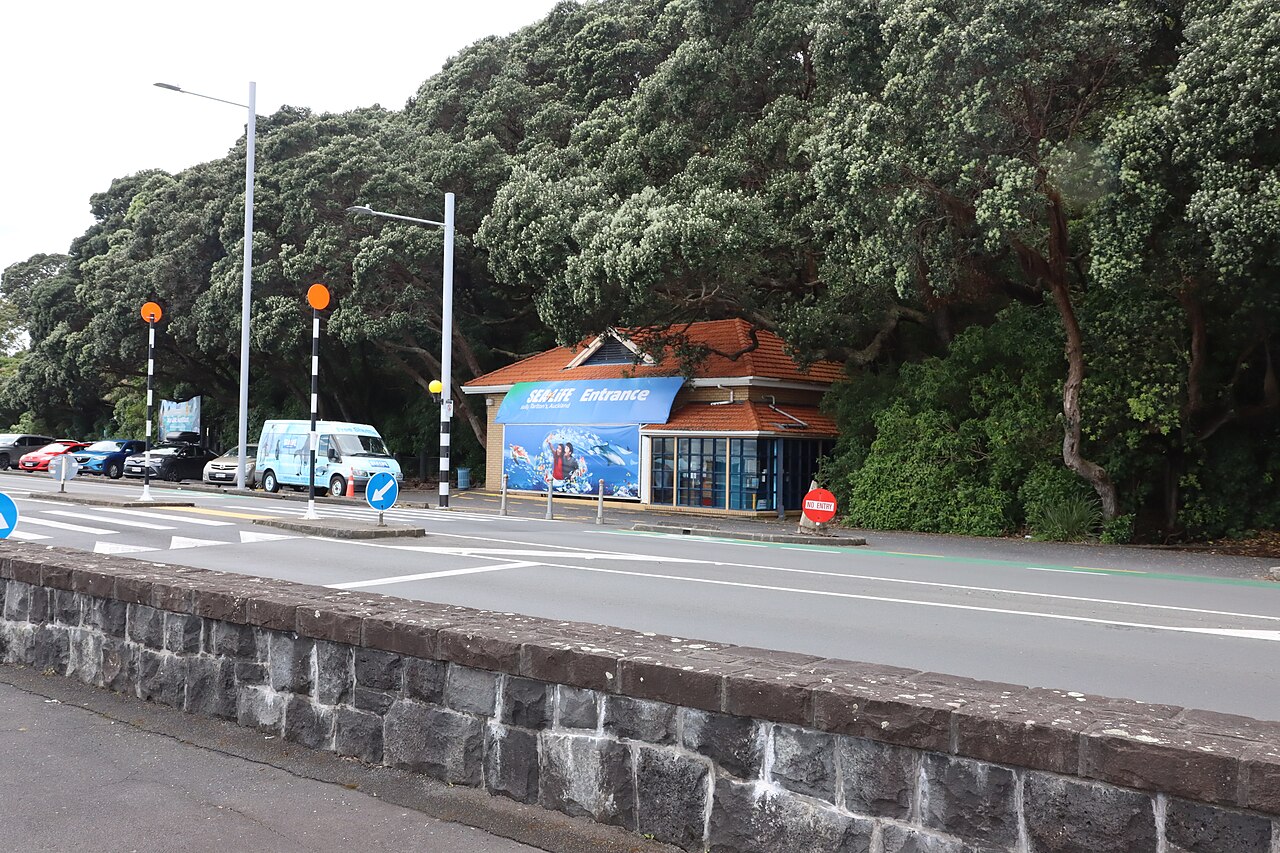 Entrance to Kelly Tarlton's Sea Life Aquarium