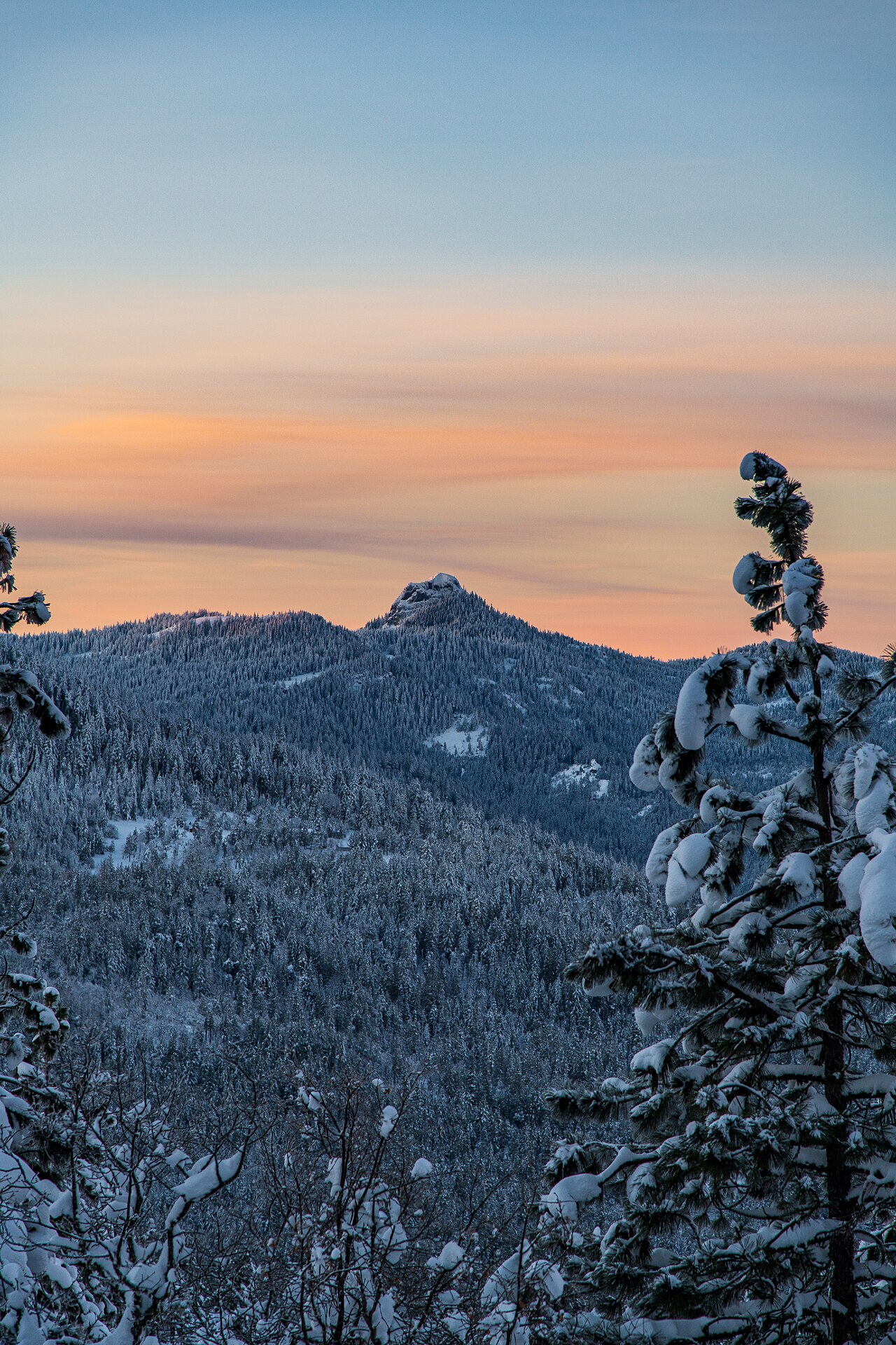 Cascade-Siskiyou National Monument on New Year's Day