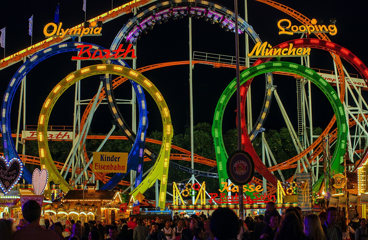 Achterbahn in Oktoberfest 2012