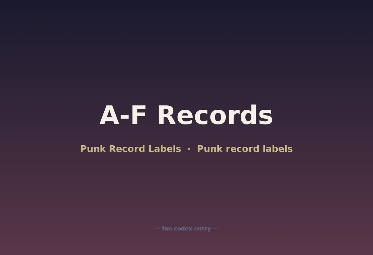 A-F Records