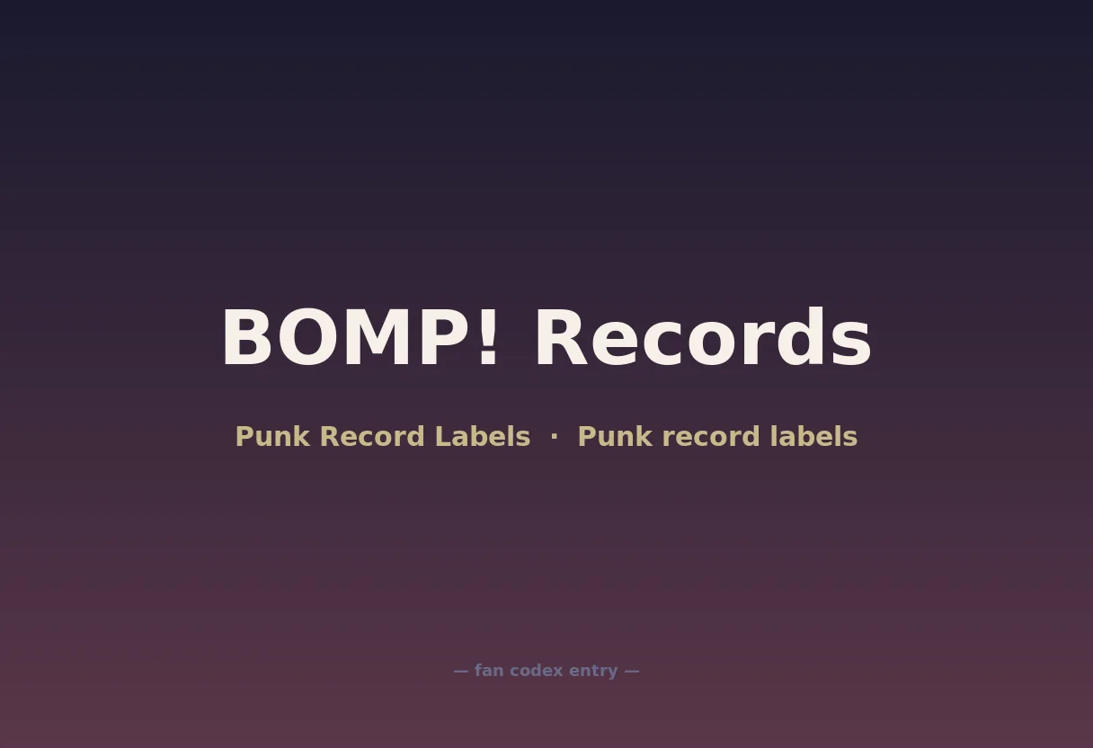 BOMP! Records