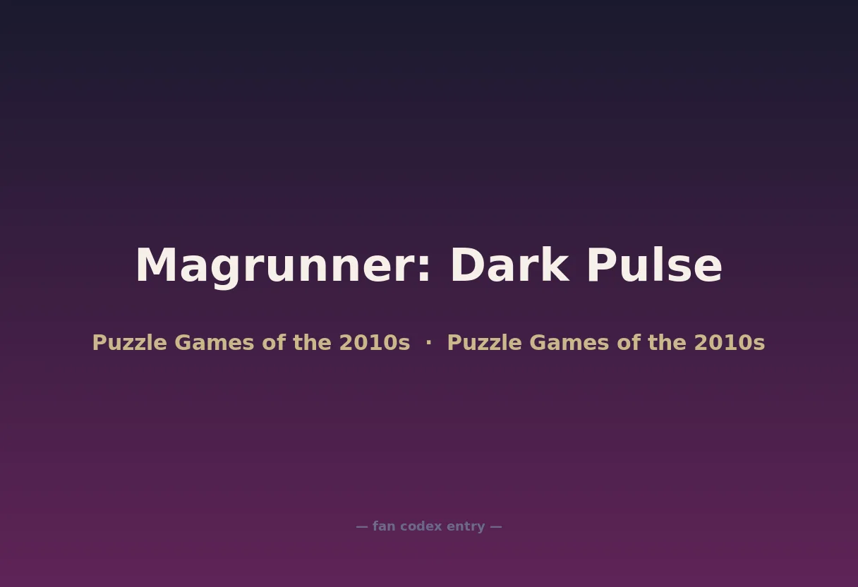 Magrunner: Dark Pulse