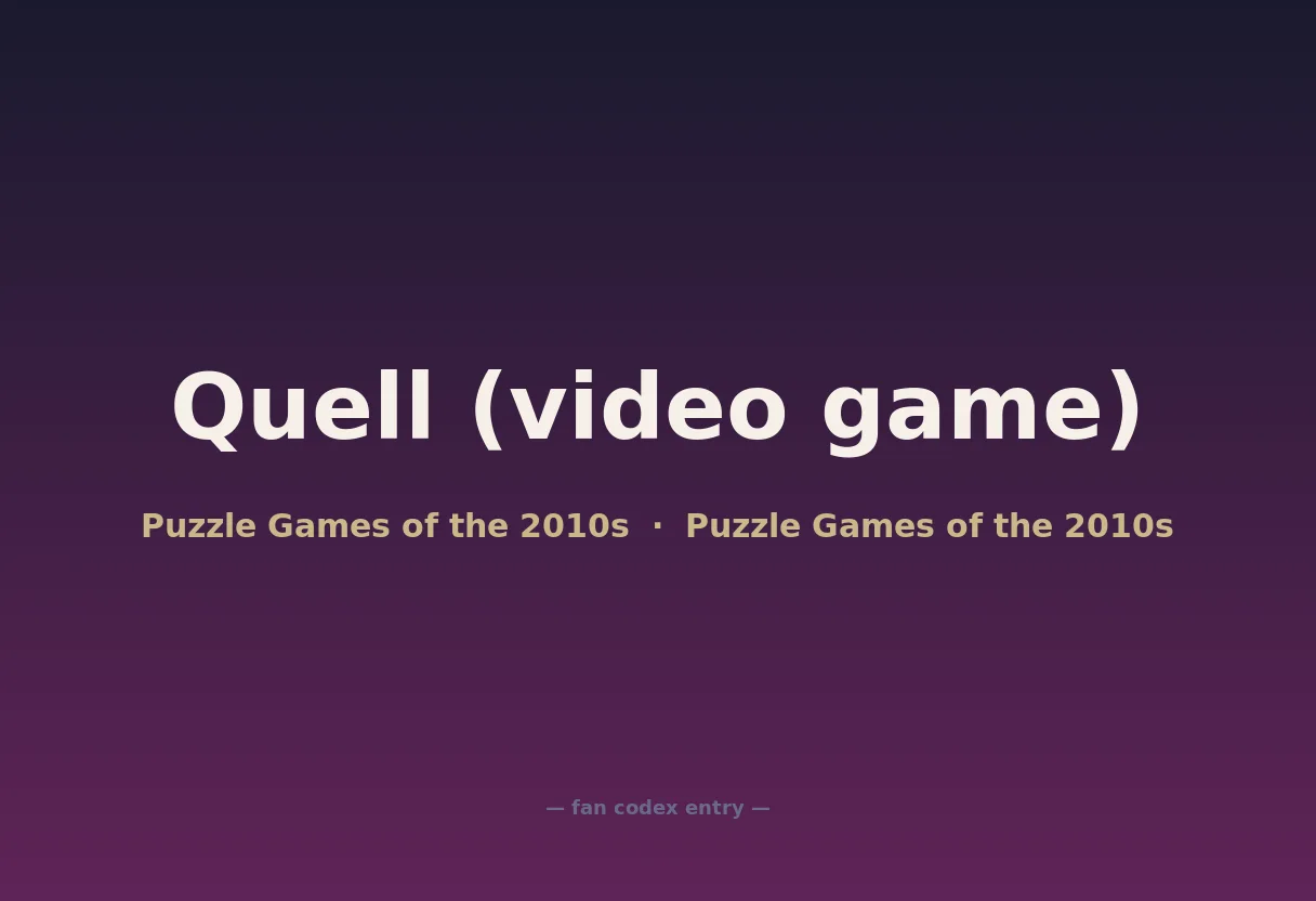 Quell (video game)