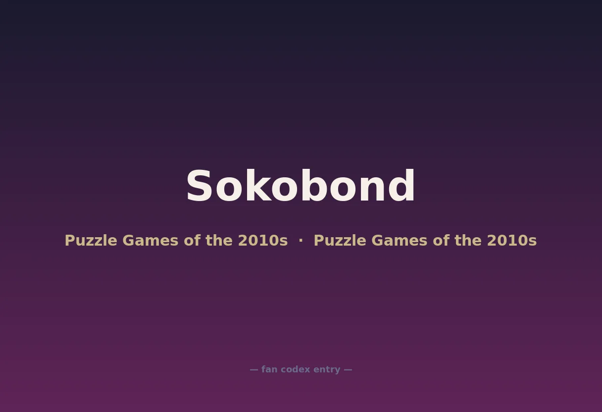 Sokobond