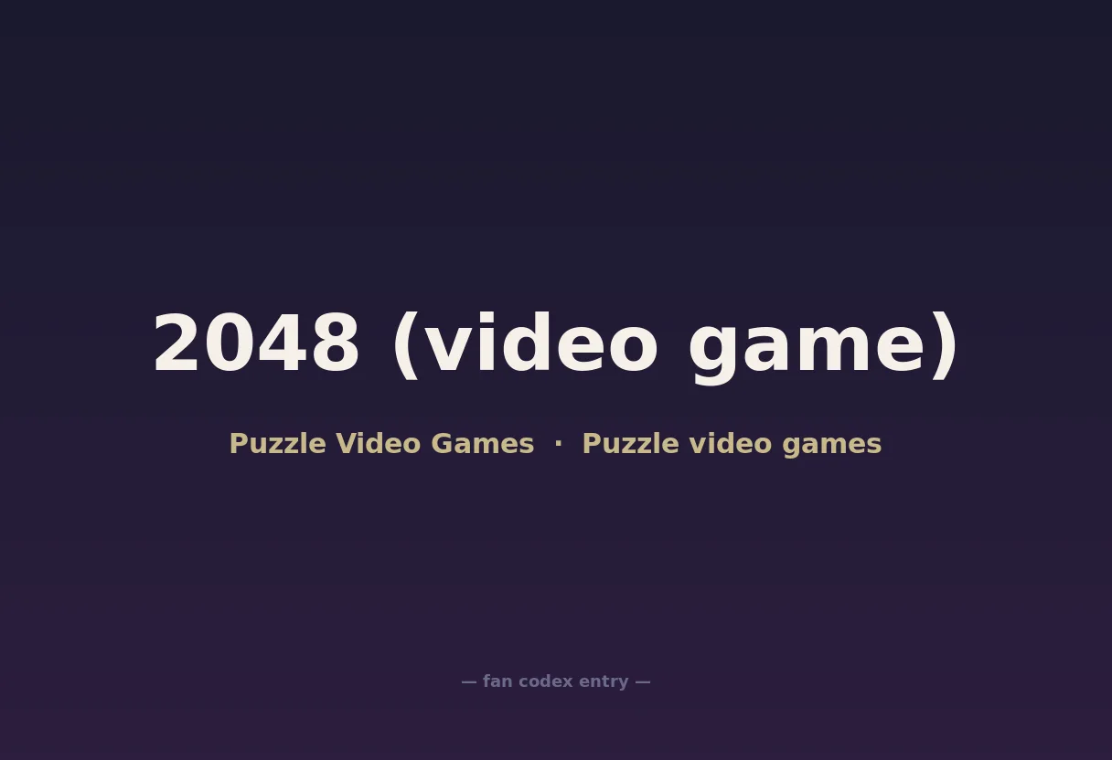 2048 (video game)