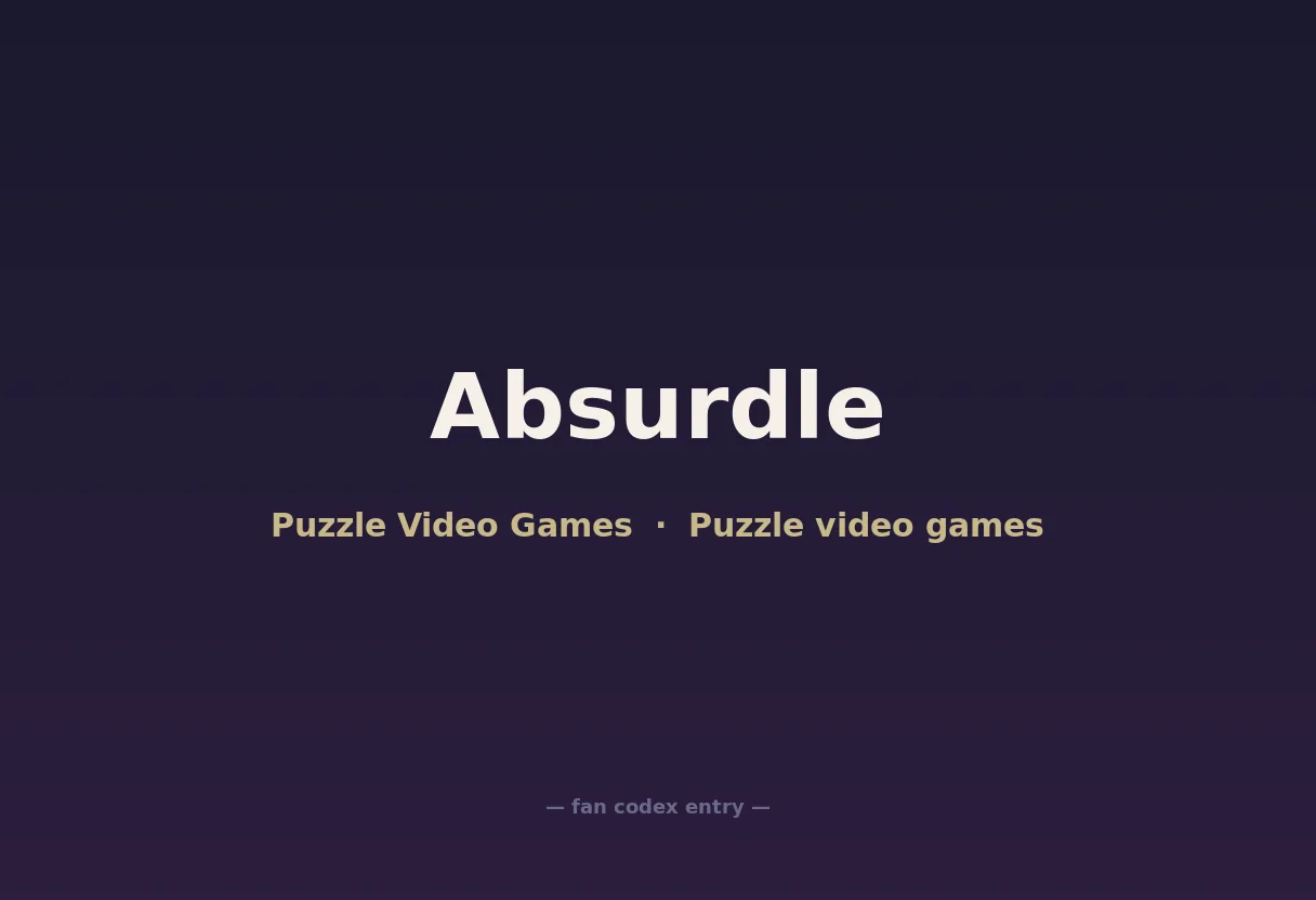 Absurdle